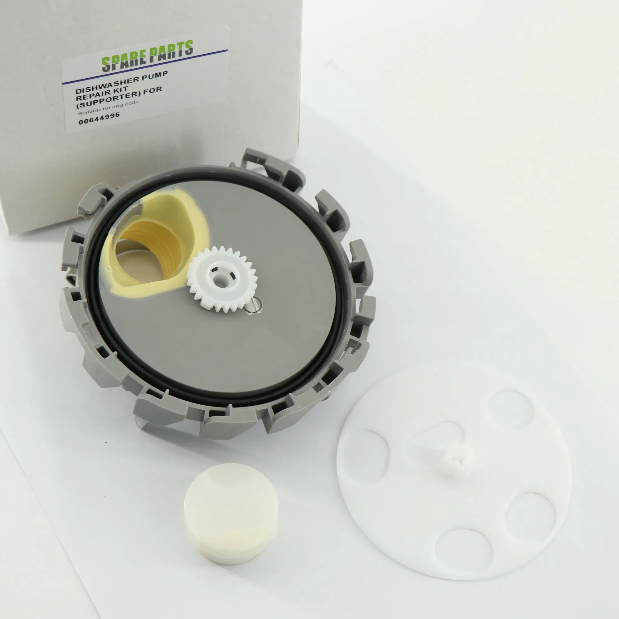The Repair Kit for The Dishwasher Pump with Part Number 00644996 Includes a Bracket.