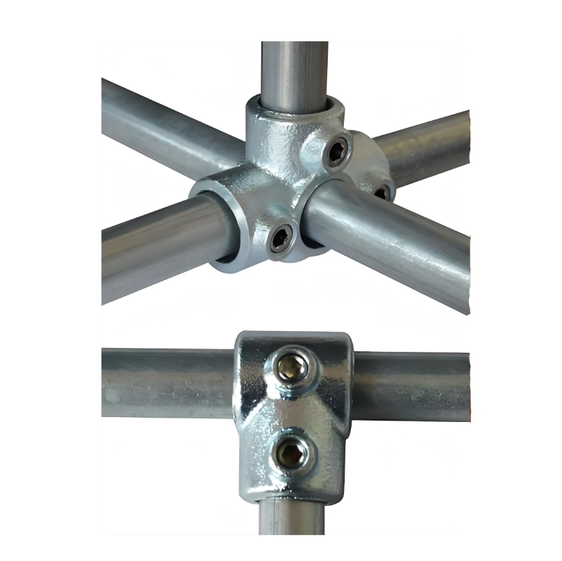 90 Degree Elbow Galvanised Pipe and Key Clamp Fittings Scaffolding Pipe Fittings