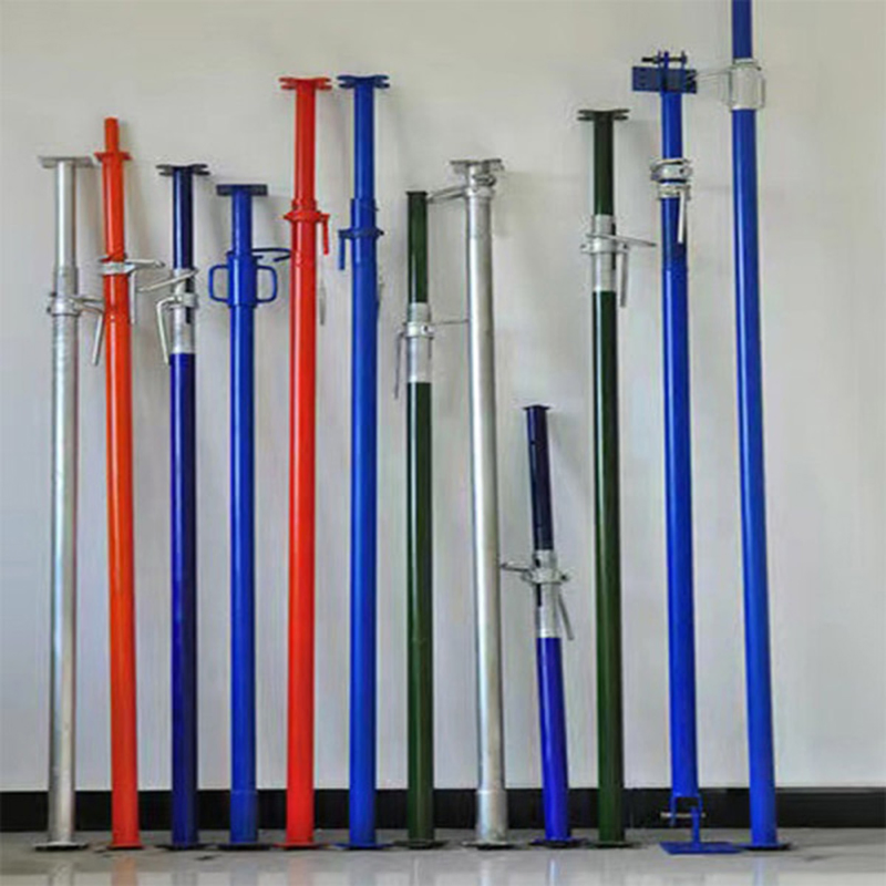 Construction Jacks Metal Formwork Steel Props Scaffolding Shoring Telescopic Prop