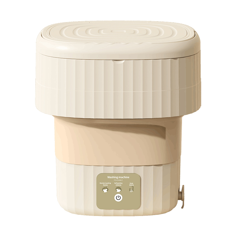 Compact Portable Folding Washer Washing Machine for Travel and Home Use