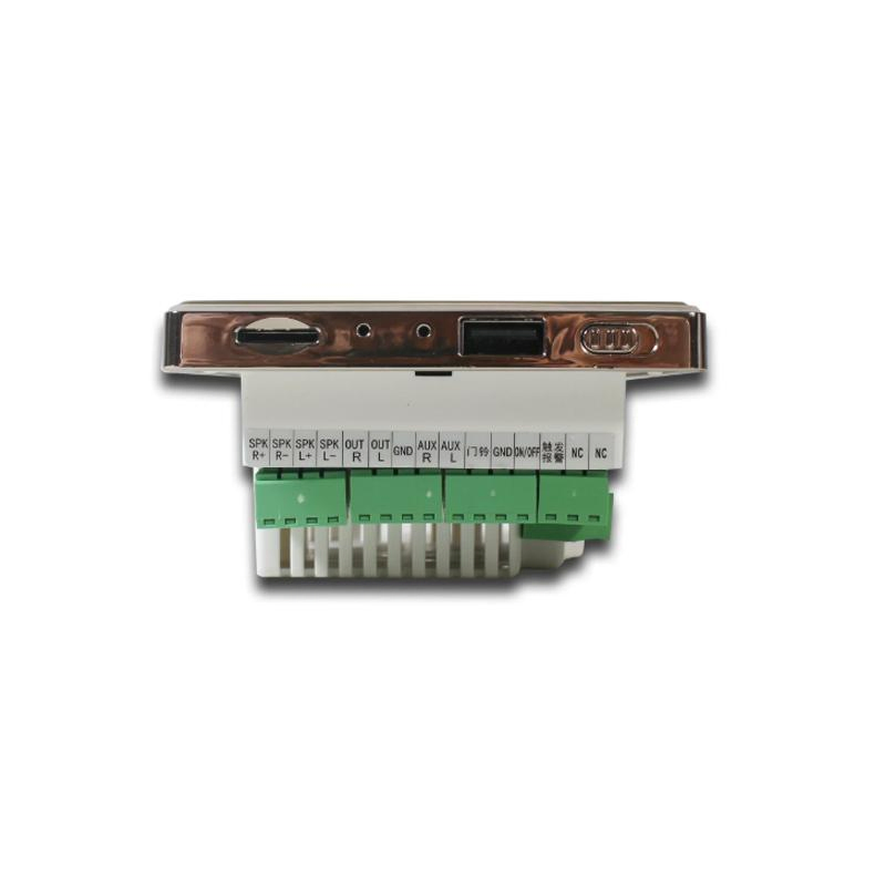 High Quality 2 & 4 -CH Bluetooth Small Audio Wall Amplifier Equipped with Bluetooth, Wireless Remote Control, USB/TF, and Aux