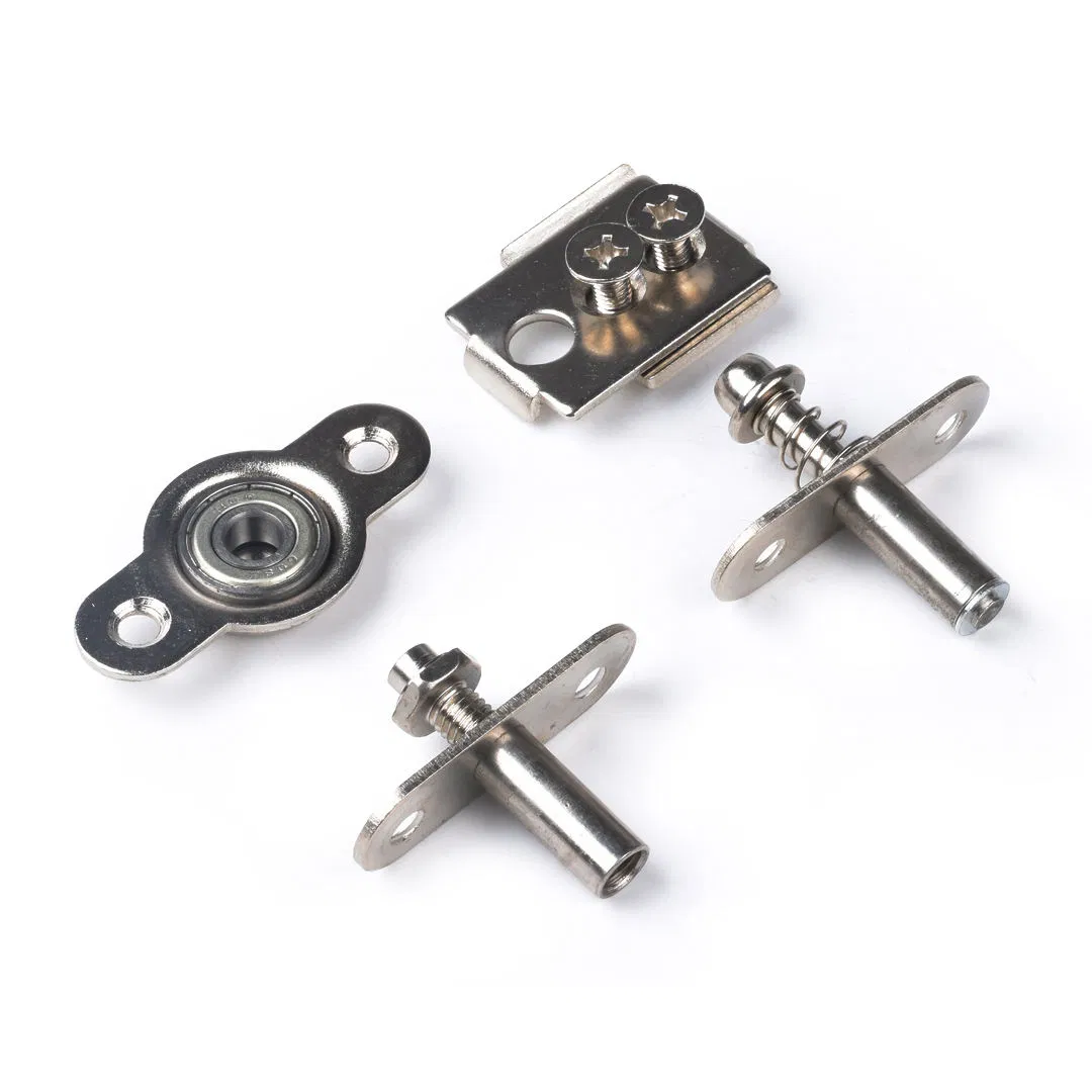 Door Hardware Repair Kit Fold Door Top and Bottom Pivots and Guide Wheel Hardware Accessories