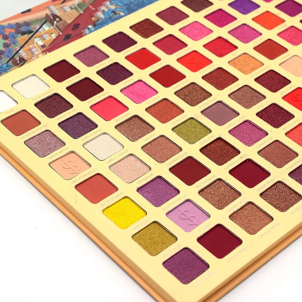 FL-03 88 Color Eyeshadow Palette Ins Super Fire Pearly Matte Eyeshadow Waterproof