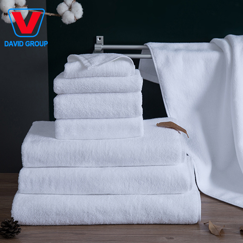 Good Quality China Suppliers 100% Cotton Material Face Bath Towel Set