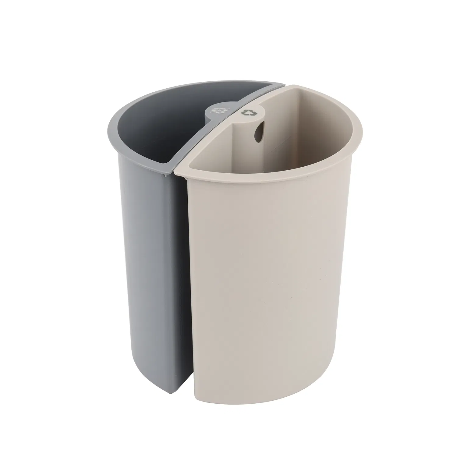 Modern Hotel Trash Can Featuring Two Inner Bin with 10 Liter