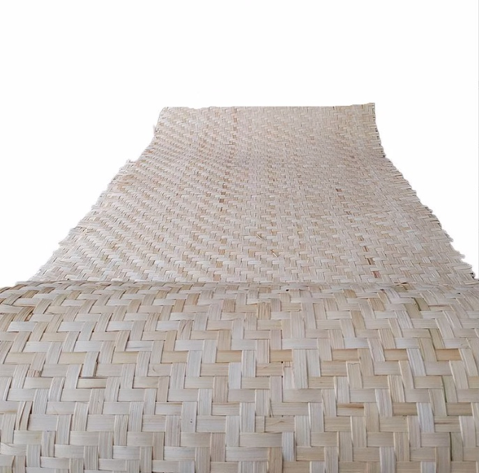 Natural Bamboo Strip Skin Woven Sheet Plywood for Wall Cladding