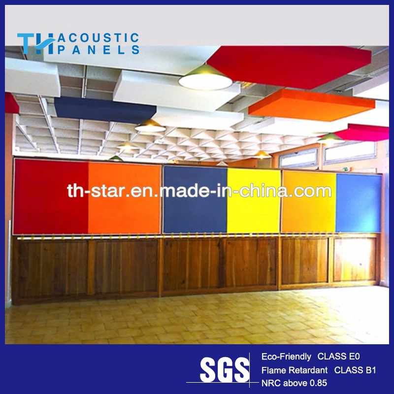 High-Density Pet Fiber Acoustic Panels for Wall and Ceiling - Sound Absorption & Decoration