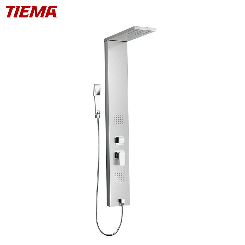 Tiema 304 Stainless Steel Shower Panels Bathroom Shower Column