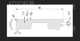 Premium Waterproof WPC Skirting PT-100b for Stylish Interiors