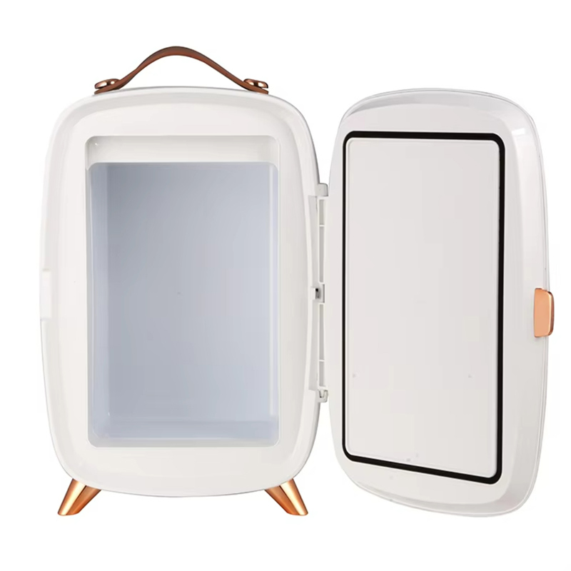 Factory Direct Sales 6L Portable Mirror Three-Speed Adjustable LED Mini Refrigerated Cosmetics Refrigerator