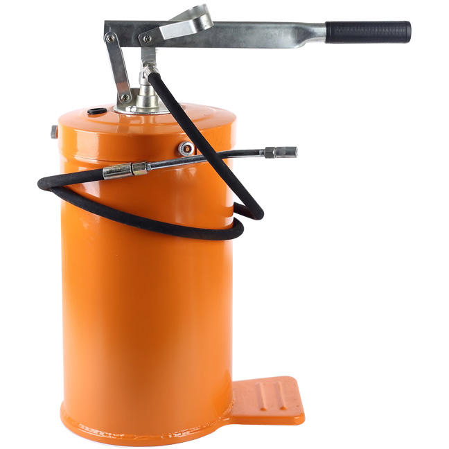 10L Portable Manual Oil Pump Steel Material Hand Pressure Grease Pump (481401010)