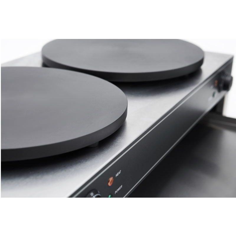 Commercial Double Heating Plate Electric Crepe Maker
