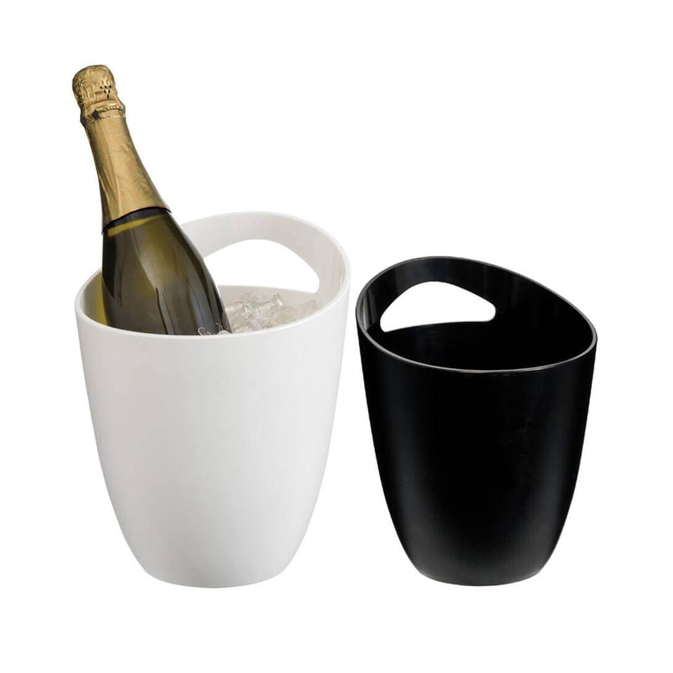 Bar KTV Supplier Round Shape Barware Custom Logo Wine Ice Bucket