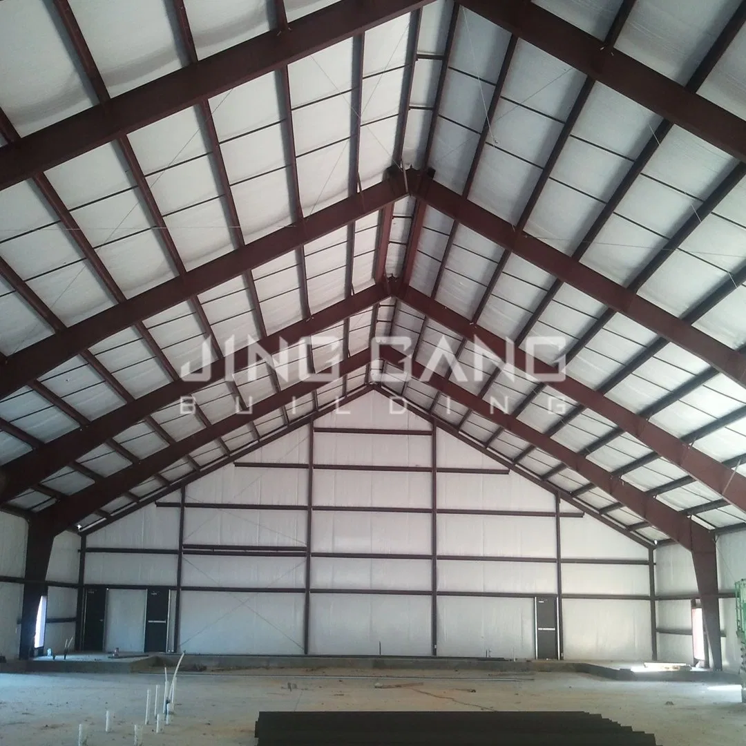 Industrial Long Span Metallic Large Scale Prefabricated Building with Metal Steel Structure
