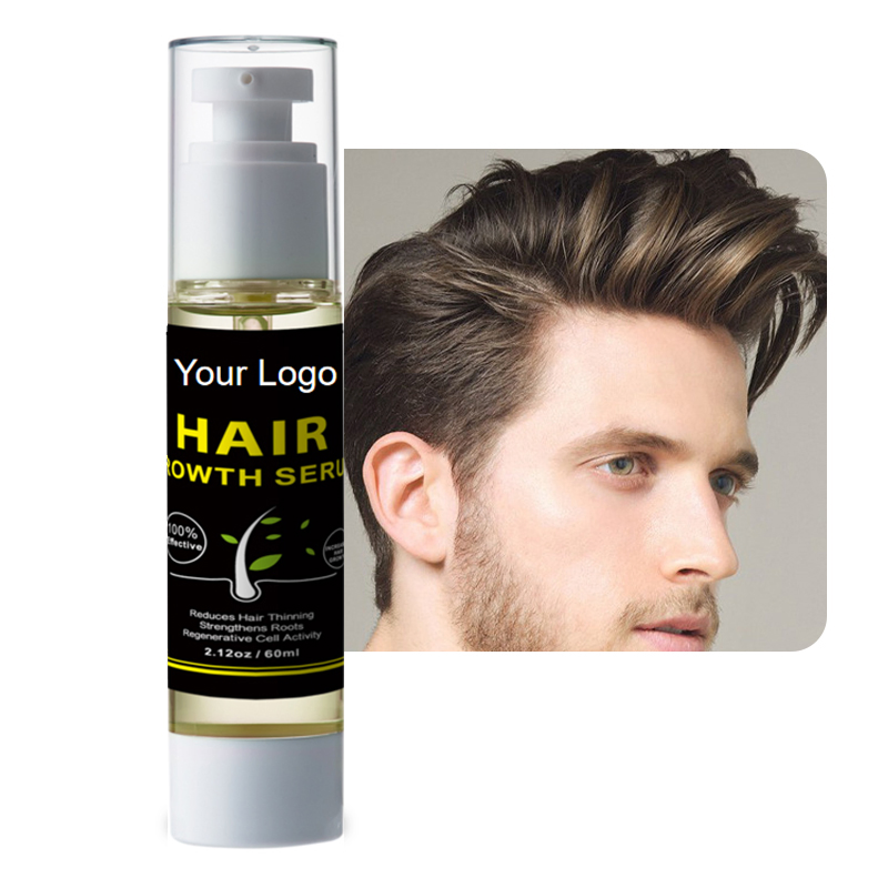 Factory Price Custom Logo Private Label Biotin Aid Hair Growth Anti-Loss Ingrown Hair Growth Serum