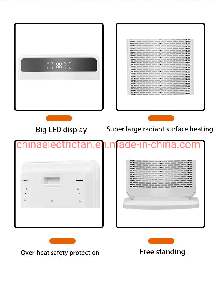 New Style Outdoor and Indoor Freestanding 2000 Watt Far Carbon Fiber Infrared Room Heater