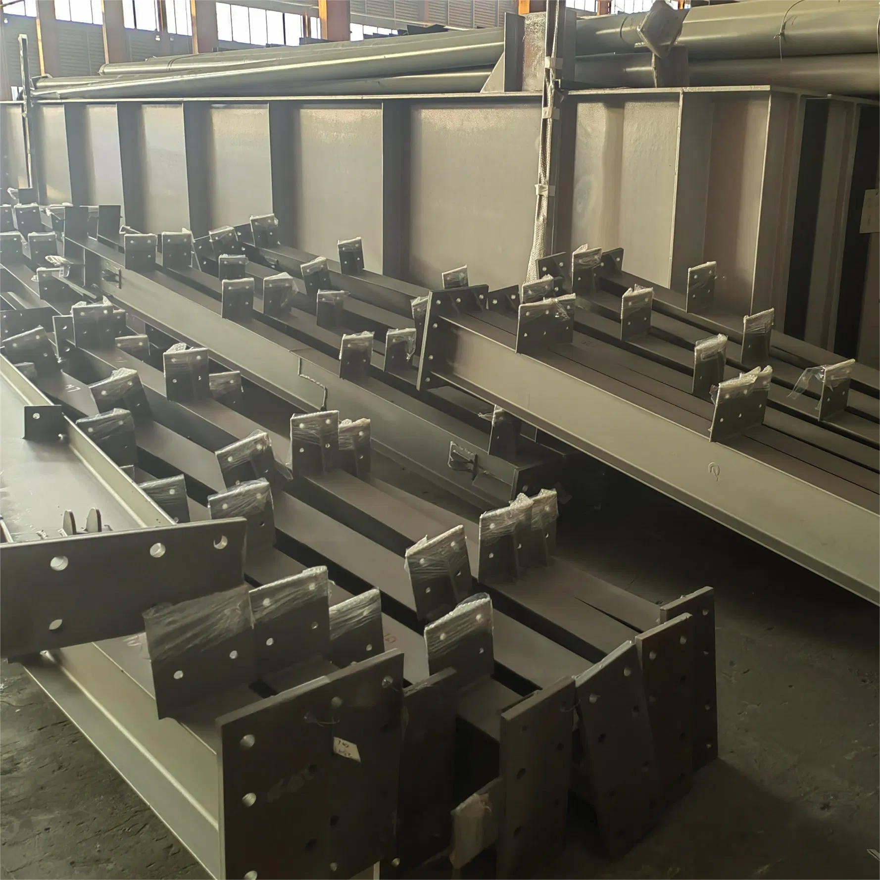 Q235 Prefabrication Modular Design Galvanization Steel Warehouse with H-Shaped Steel