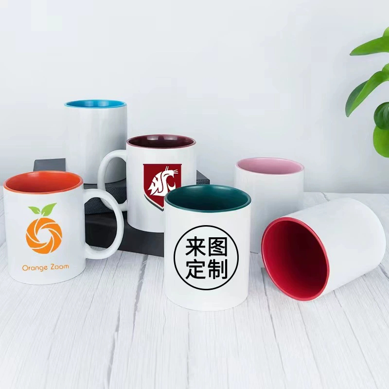 Керамическая кружка с рисунком, 12 унций