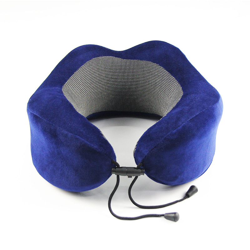 Foldable U Shaped Travel Adjustable Rest Memory Foam Car Headrest Pillow