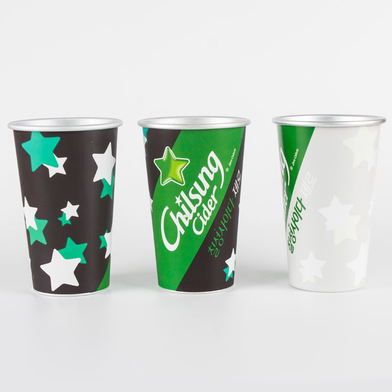 Custom Color Changing Cup Metal Tumbler 470ml Reusable Magic Aluminum Mug Beer Cups for Camping