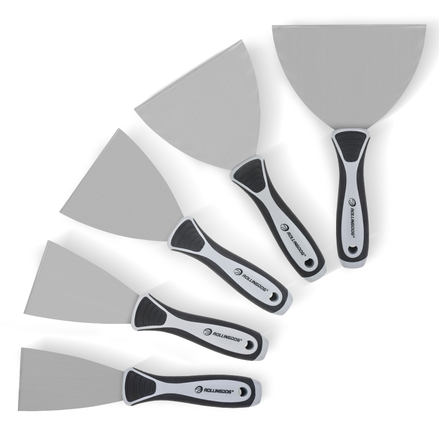Rollingdog-PRO 50007 6 Inch Putty Knife Carbon Steel Wholesale Handware Painting Building Tool