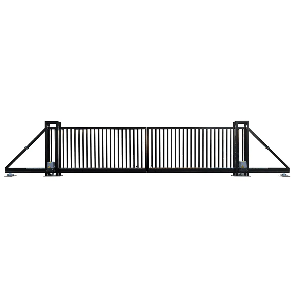32ftx5.5FT 1000W Electric Two Way Cantilever Sliding Gate Metal Gate Garden Doors