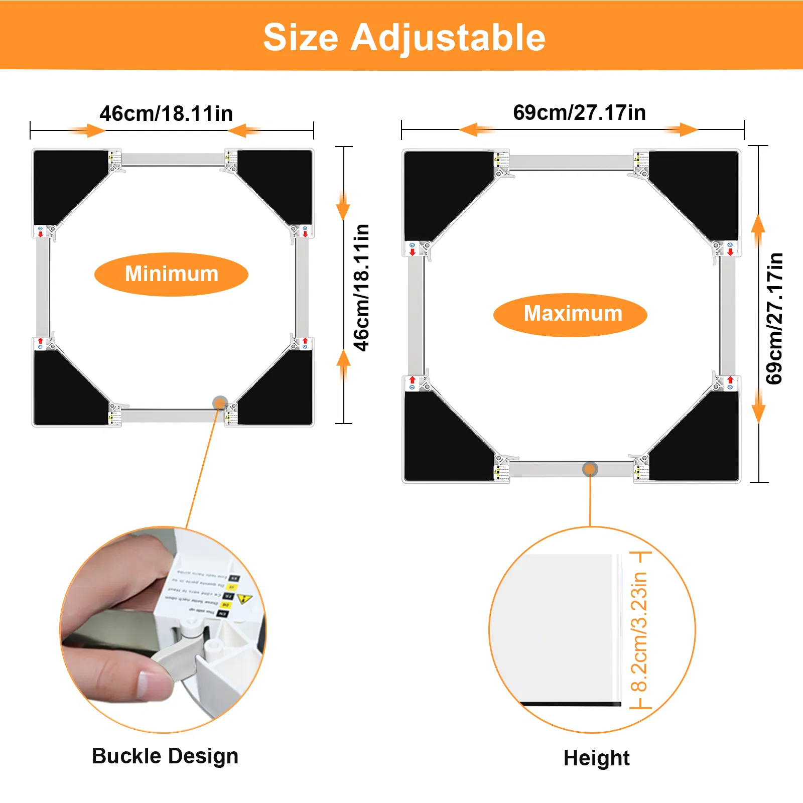 Plastic Bracket Fridge Movable Stand Washer Washing Machine Base