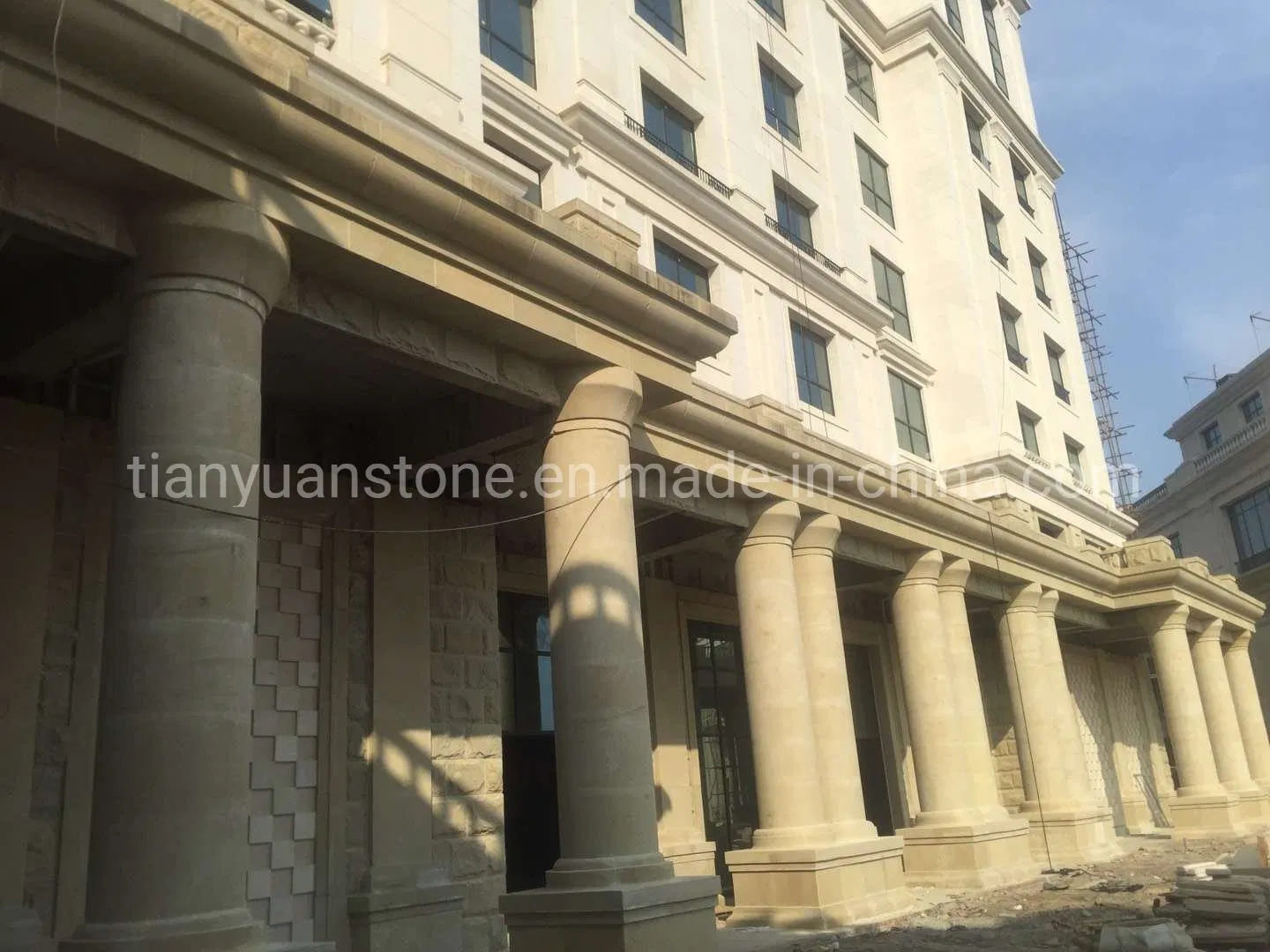 Garden Sandstone Pillar, Sandstone Carving Pillar, Sandstone Pillar