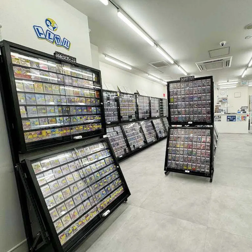 Deformation-Resistant Customizable Floor Card Display Rack for Trade Fair