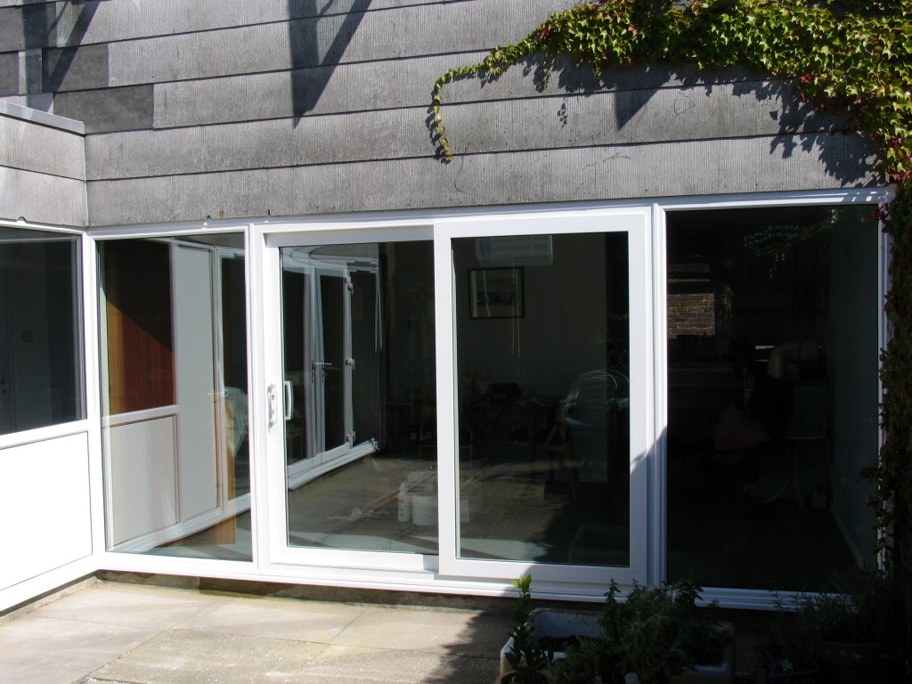 UPVC Stylish Sliding Glass Door for Interior or Exterior