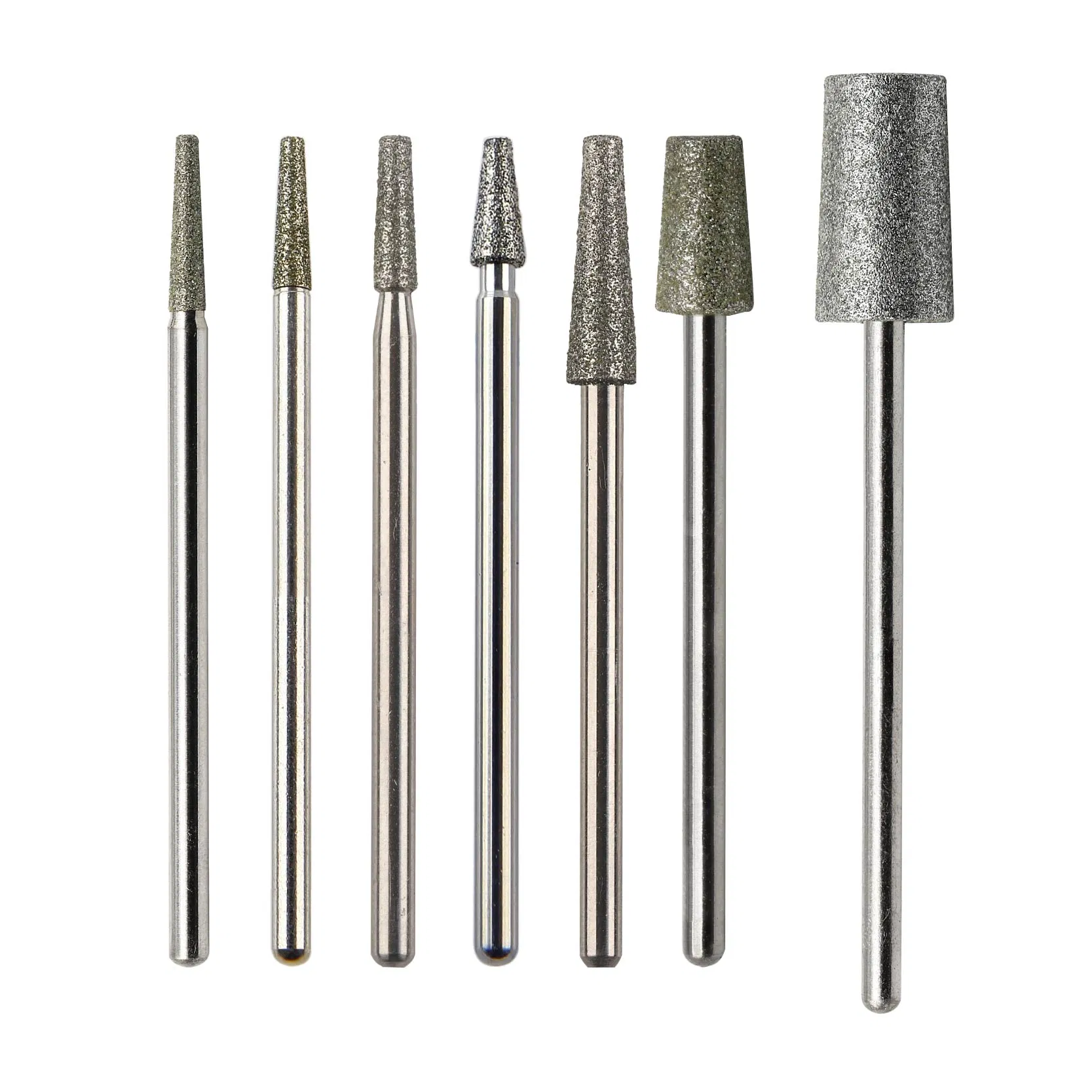 Taper Cylinder Diamond Burr Manicure Pedicure Nail Drill Bit