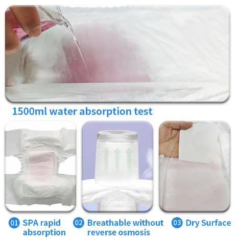 Wholesale High Quality Hospital Ultra Thick Disposable Adult Diaper Pull up Pants Diapers for Elderly