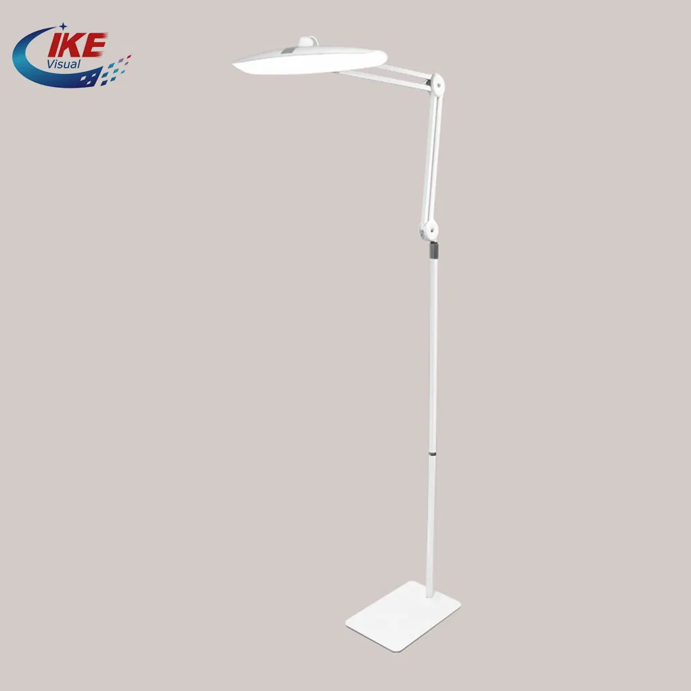 Moon Light LED Eyelash Light Half Moon Floor Stand Beauty Tattoo Lamps for Eyebrow Salon Lash