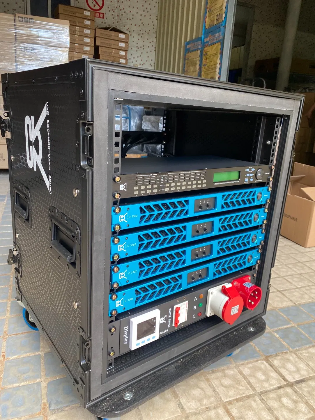 D3302 Cvr Professional New High Power 3300W 2 Channels Amplifier