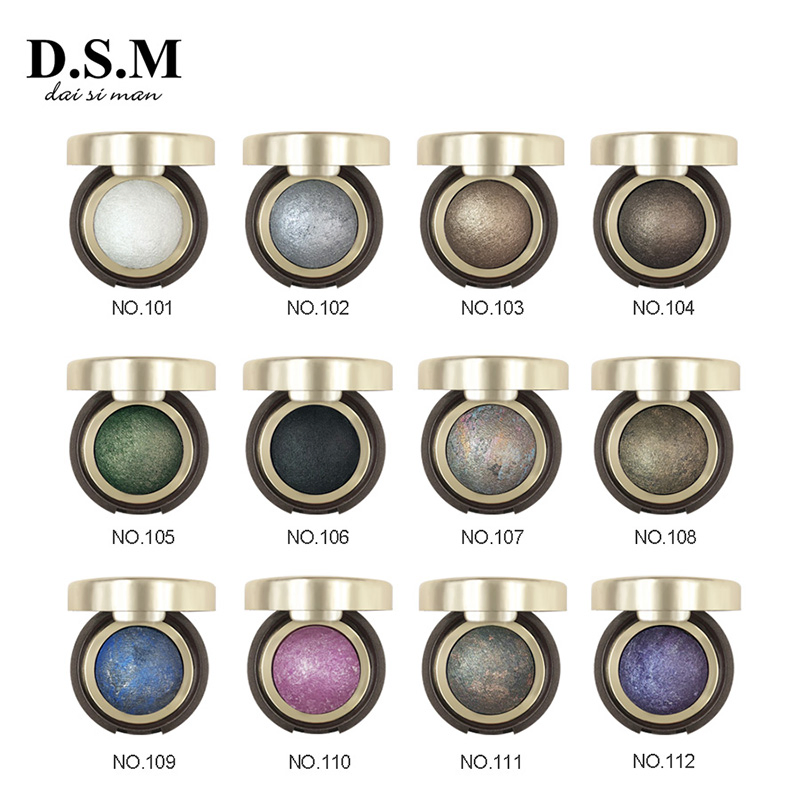 Dsm Single Color Matte Pearl Pigment Eyeshadow Eye Shadow