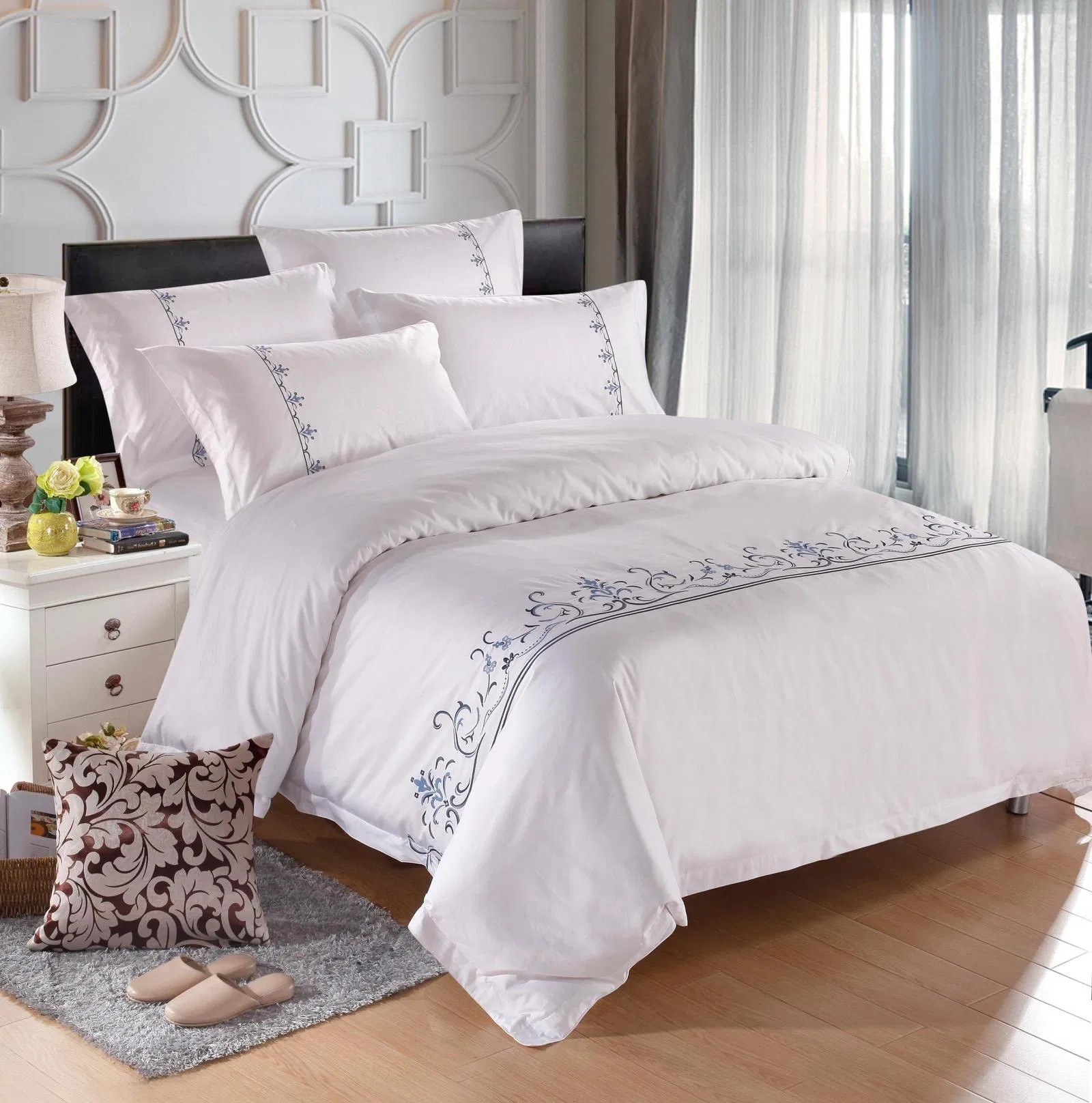 Home Collections 100% Cotton Printed Duvet Cover Home Textile