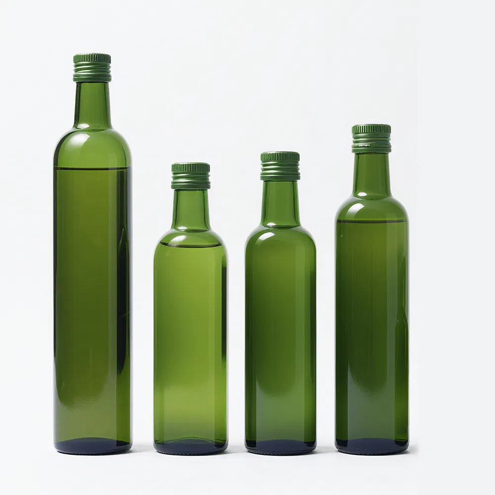 Bulk 250ml 500ml 750ml Empty Square Marasca Glass Bottle for Olive Oil