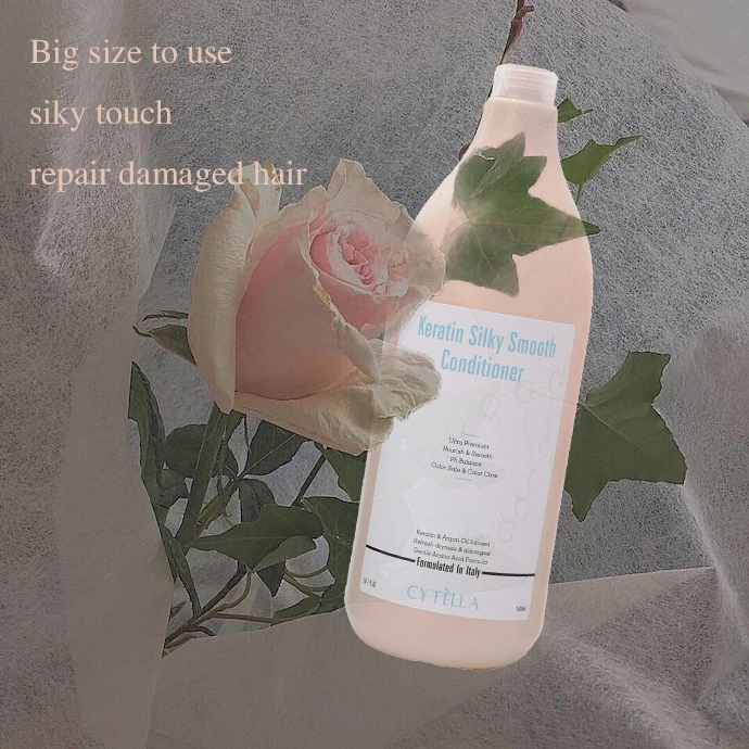 Smooth and Moisturizing Repair Damaged Keratin Silky Smooth Conditioner