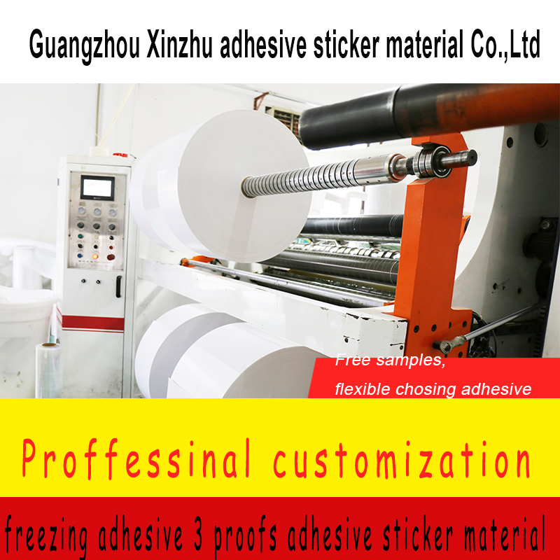 Freezing Adhesive Three Proofs Thermal Adhesive Sticker Material Xzld-Z72W