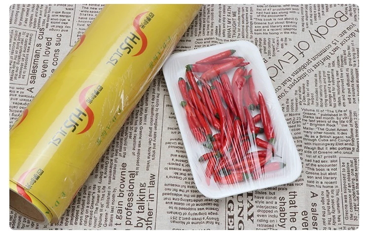 Food Grade Clear PVC Cling Film