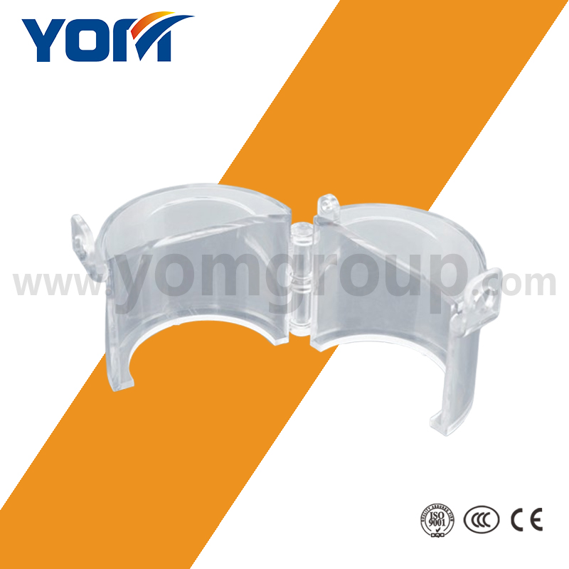 Button Lockout with Transparent High-Strength Glass Resin PC