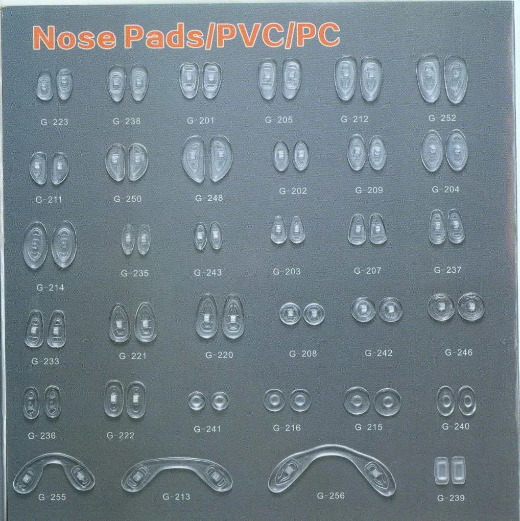 Silicone Nose Pads for Optical Frames, Eyeglasses Nose Pad