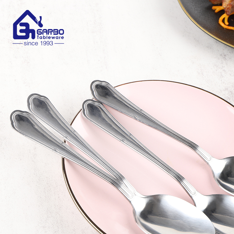 High-Quality Stainless Steel Fruit Dinner Fork Cutlery Silverware Cake Ice Cream Fork with Customized Logp Wholesale Factory Price for Home Hotel Use Sm046df