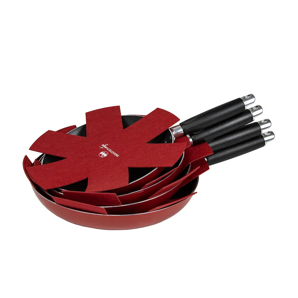 Logo Printed Felt Heat Resistant Pot and Pan Protectors Felt Pan Saver