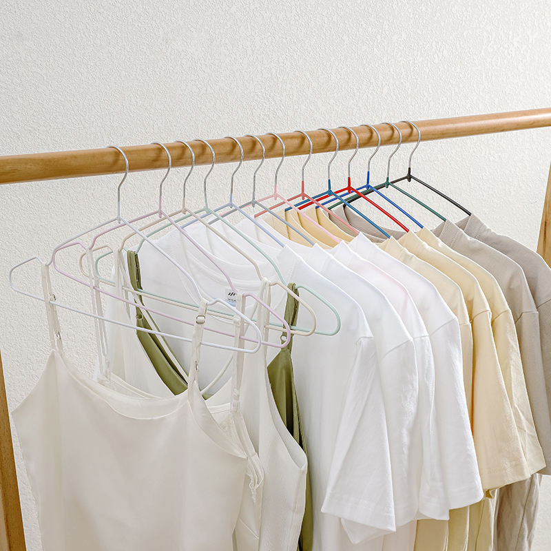 Wholesale Dry and Wet Dual-Purpose Coat Hanger Stainless Steel Clothes Hanger