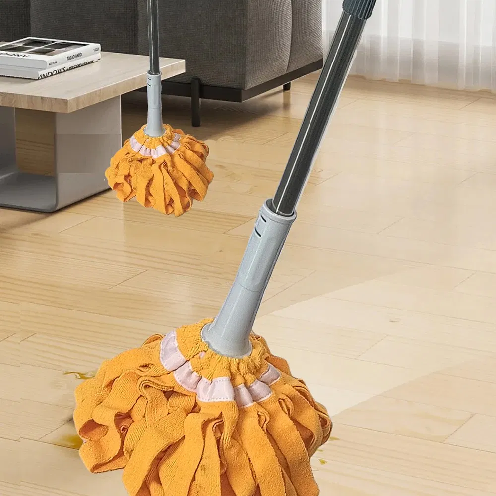 Швабра Mardav Orange с микрофиброй и отжимом