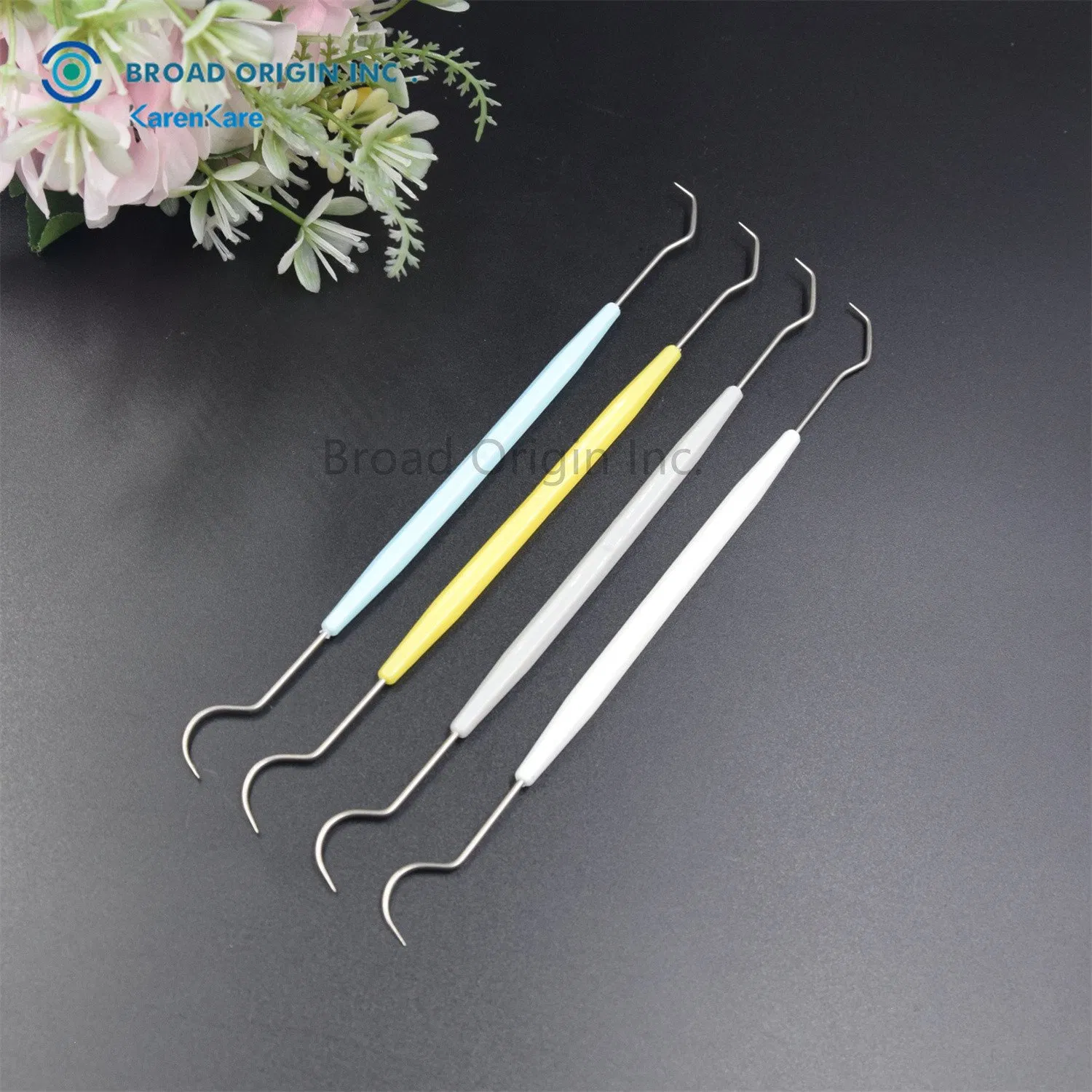 Dental Instruments Kit Stainless Steel Tarter Remover Dental Pick Hygiene Set