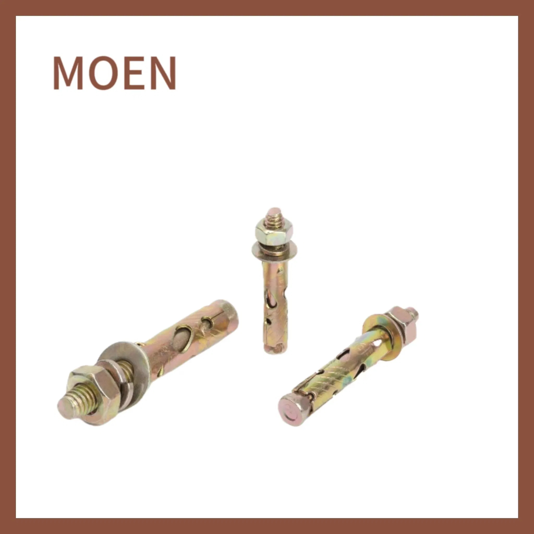 Анкерный болт распорный M8*60 с желтым цинковым покрытием