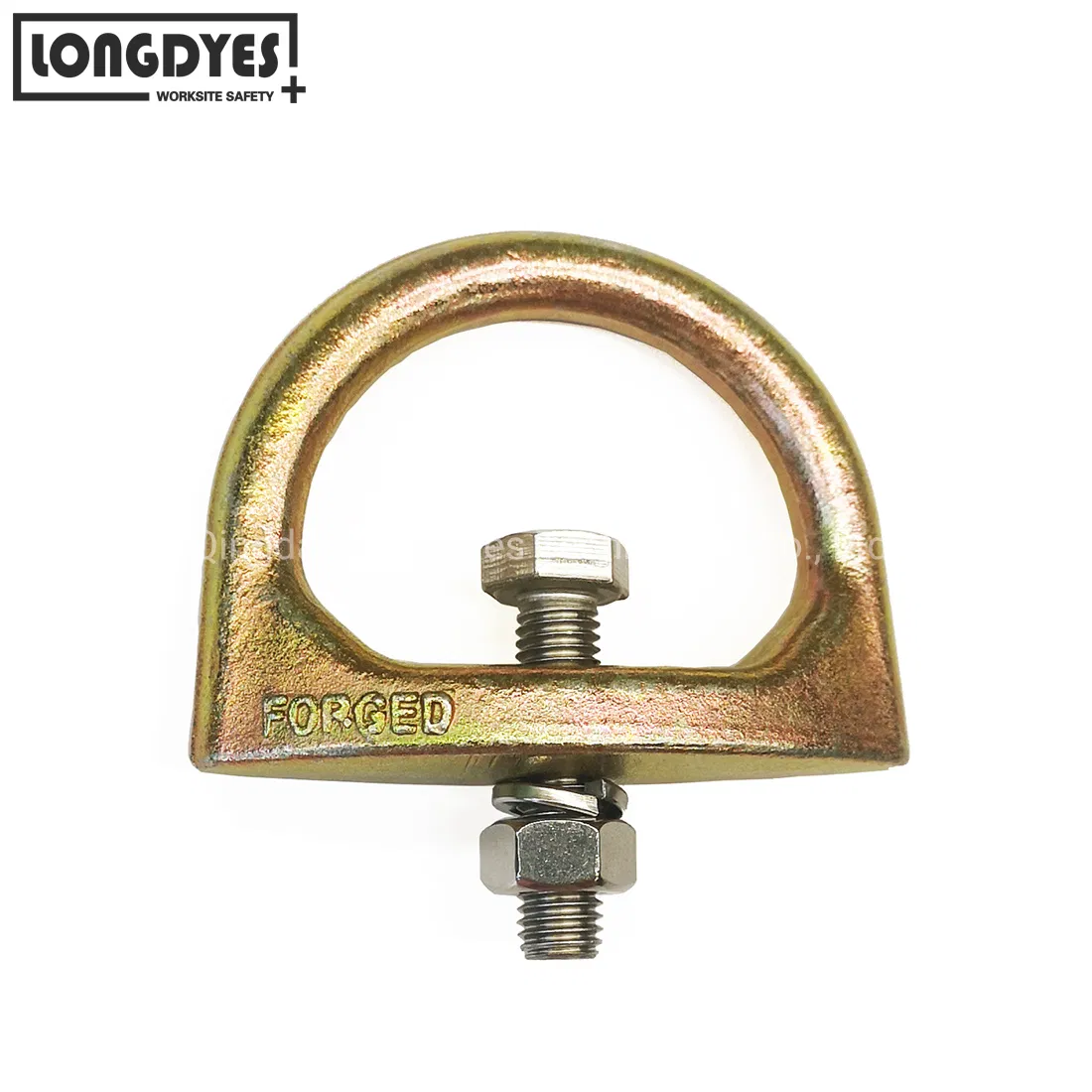 Personal Fall Arrest System Steel Forged Civil Construction Anchorage