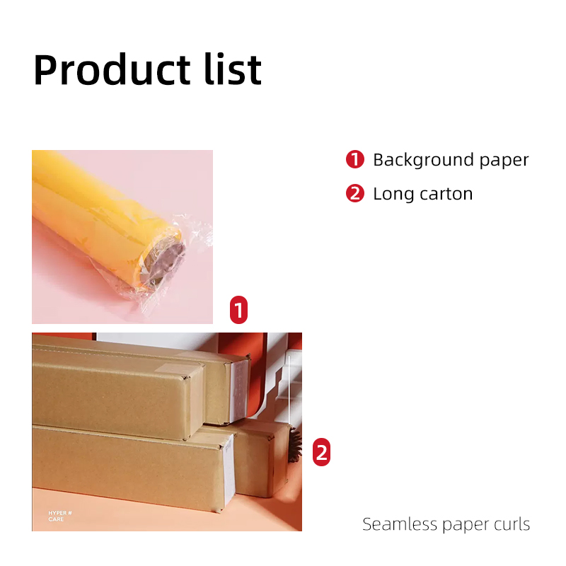 Factory Direct Solid Color Photography Backdrop Paper Roll